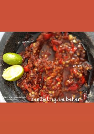 Foto resep Sambal ayam bakar