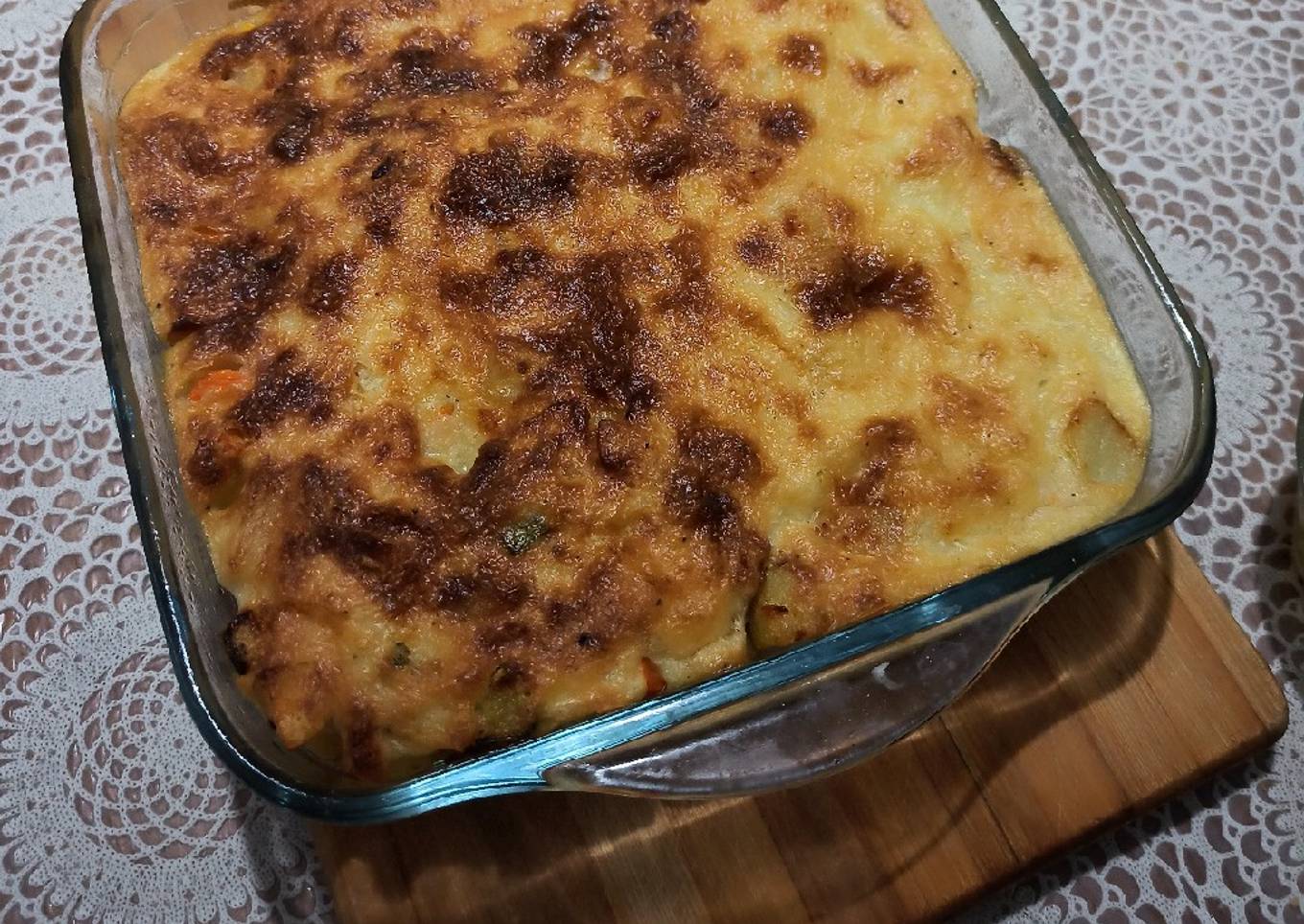 Gratin 🥔 aux🥕 légumes 🥒