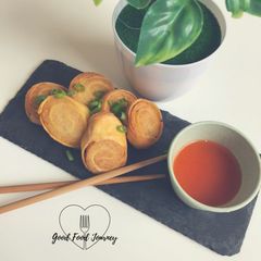 A picture of Chicken Egg Rolls.