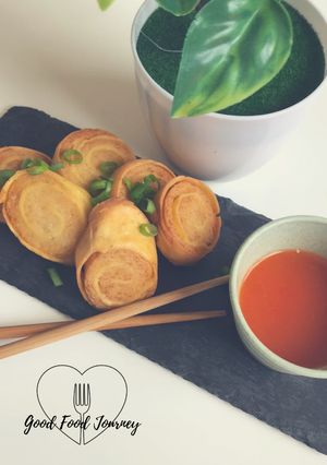 A picture of Chicken Egg Rolls.