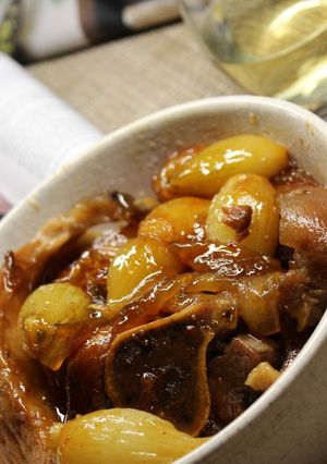 Une photo de Rouelle de Cochon au miel et au vinaigre