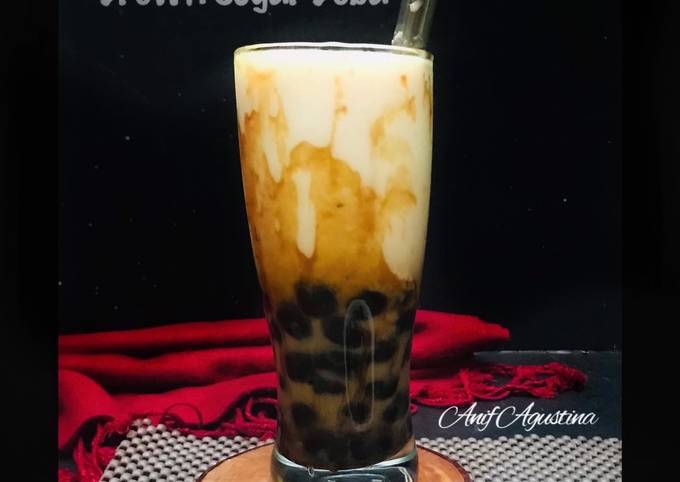 Resep Fresh Milk Brown Sugar Boba, Sempurna