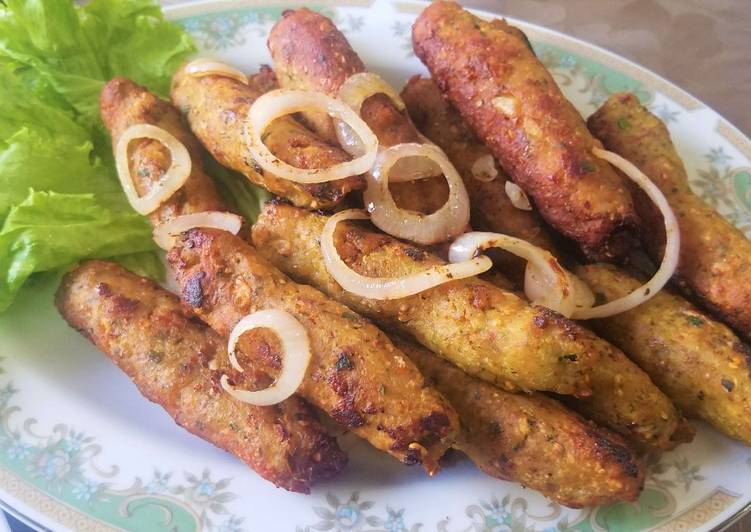 Recipe of Speedy Chicken Seekh kabab