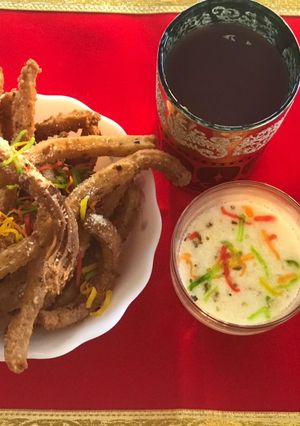 A picture of Mexican spicy churros.