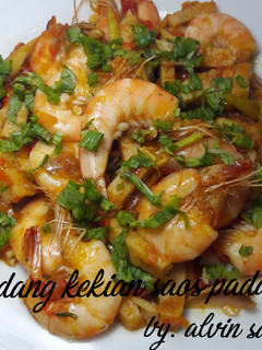 Foto resep Udang kekian saos padang