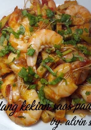 Foto resep Udang kekian saos padang