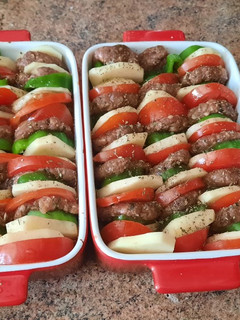 Una foto de Receta de carne con verduras fácil y rica 😋