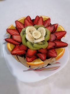 عکسی از دستور کیک یخچالی