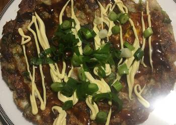 How to Make Appetizing Okonomiyaki  sprouts P5min C10min