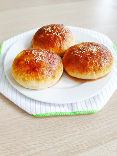 Foto resep Chinese BBQ Bun (Baked Cha Siu Bao)