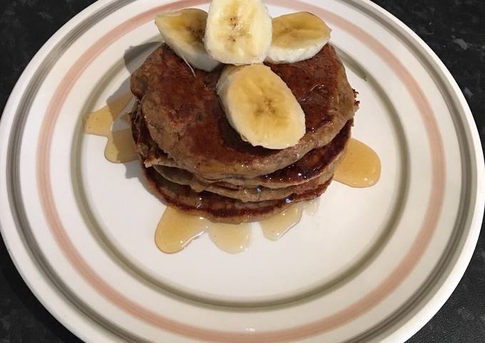 Oats banana pancakes Recipe