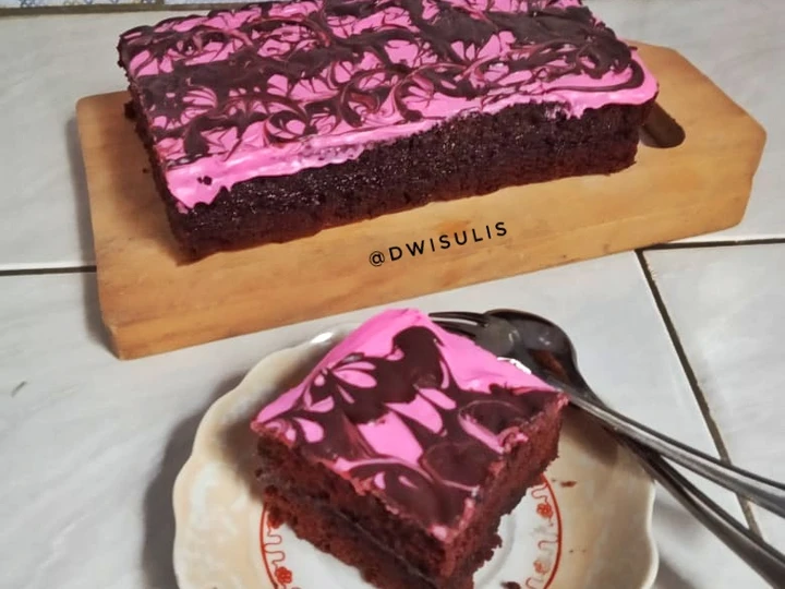 Langkah Gampang Menyiapkan Resep Brownies Kukus Amanda KW yang Uenak Anti Ribet, Lezat