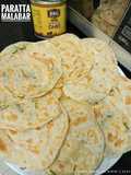 Paratta malabar / roti canai / roti maryam