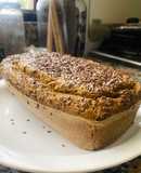 Pan de harina integral y garbanzos