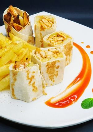 صورة لوصفة شاورما دجاج 🔥🐓🍽