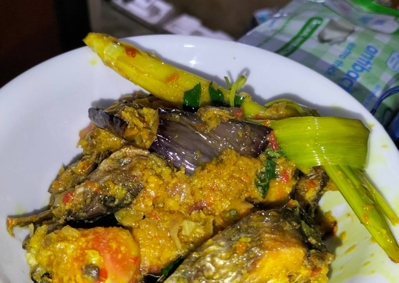 Ikan Patin Bumbu Kuning+Kemangi