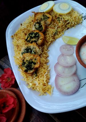 চিকেন রুলাড বিরিয়ানি রেসিপির প্রধান ছবি