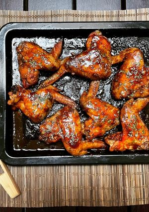 Foto resep Spicy Garlic Chicken Wings