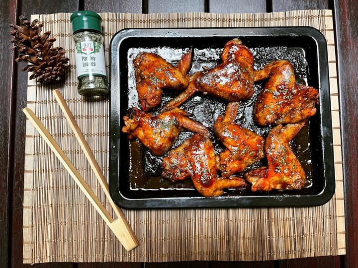 Resep Spicy Garlic Chicken Wings, Menggugah Selera