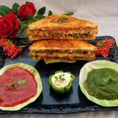 A picture of Corn Club Sandwich.