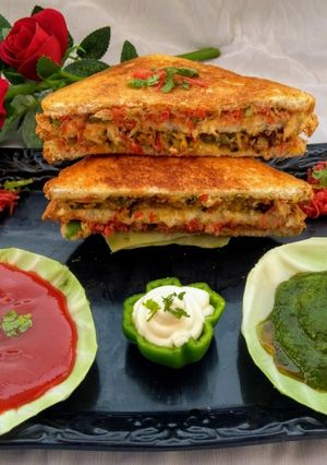 A picture of Corn Club Sandwich.