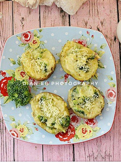 Foto resep Baked Potato Broccoli