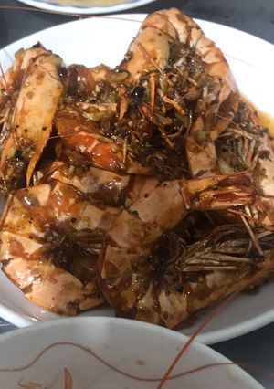 Hình của món Tôm chiên nước mắm.
