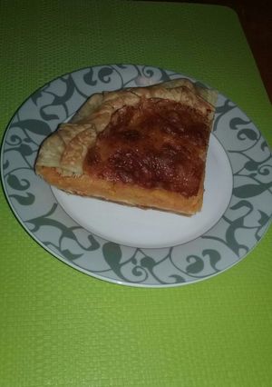 Una foto de Tarta de verduras naranjas (zapallo y zanahoria)