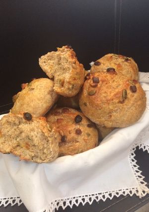 Una foto de Pan integral con semillas 🌾🍞