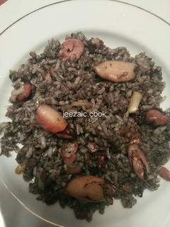 Foto resep Nasi Goreng Cumi Hitam
