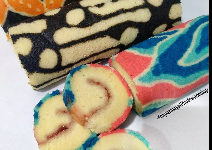 Resep Batik Mini Roll Cake Oleh Dapur Maya Cookpad