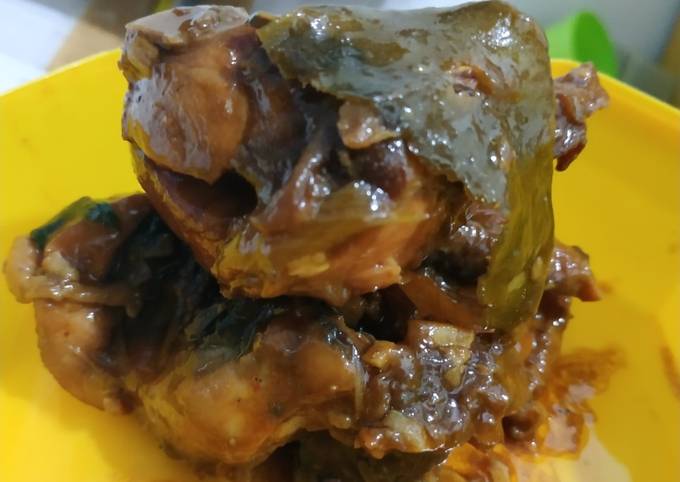 Ayam kecap gurih dan lezat