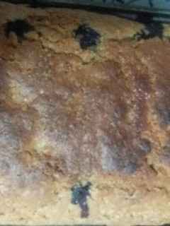 Una foto de Budín de arándanos y nueces!