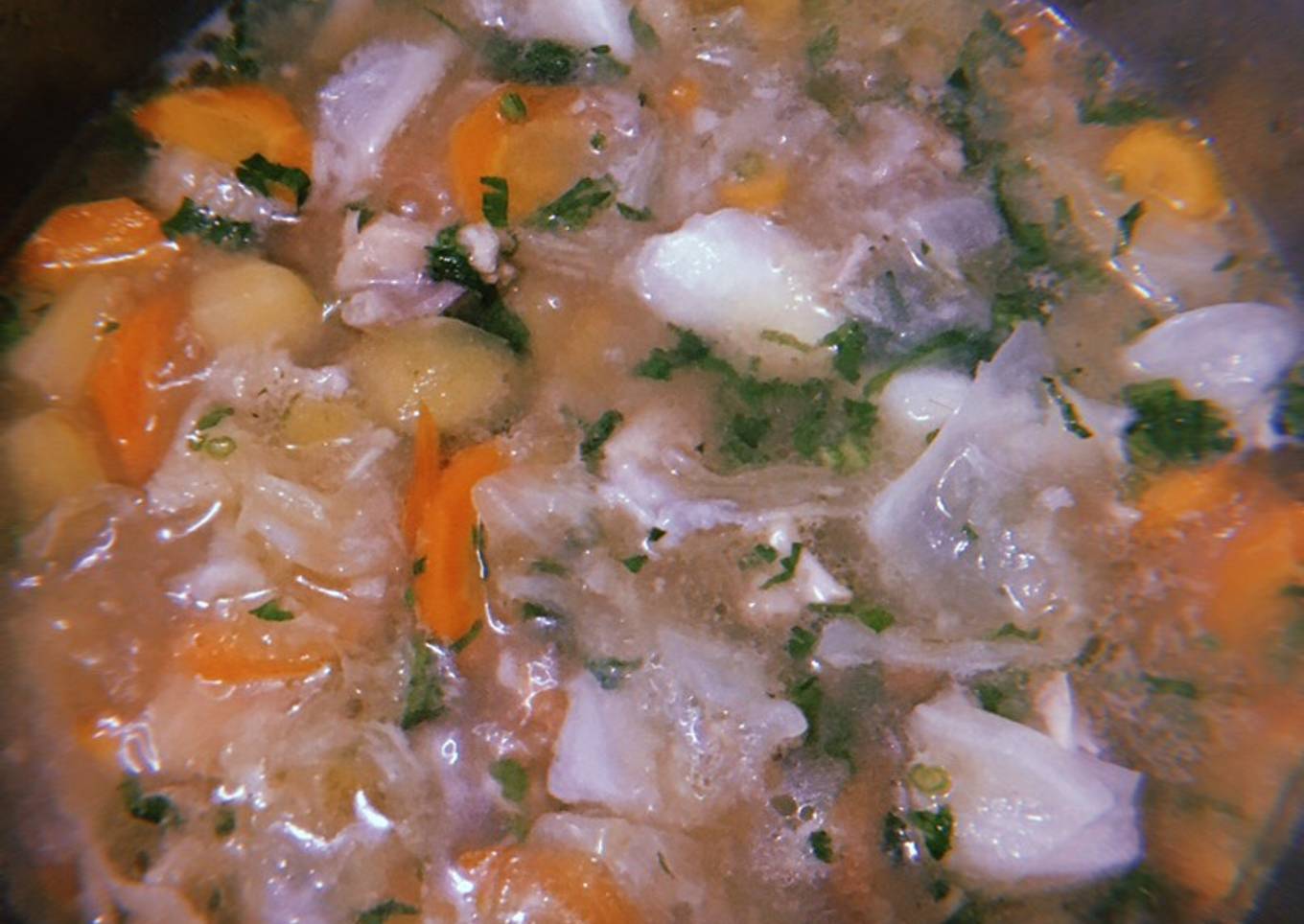 Sop ayam sederhana