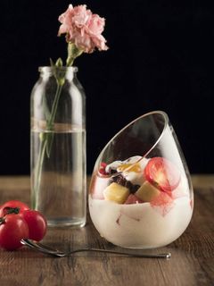 Hình của món Sữa chua trái cây.