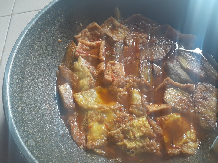 Resep: Bali tahu, terong🍆, telur🍳 nampol Enak Dan Mudah