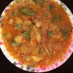 A picture of Potato curry.
