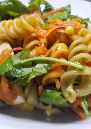 Una foto de Ensalada de pastas #cocinadeverano