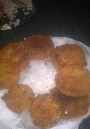 Una foto de Calabacín en milanesa
