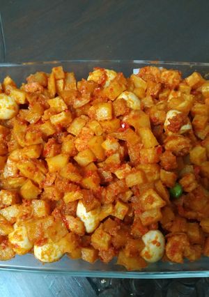 Foto resep Sambal Goreng Kentang Telur Puyuh