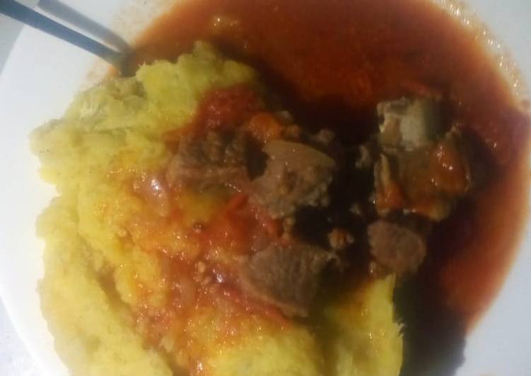 Matoke with beef
#festiveseasoncontest_Kakamega