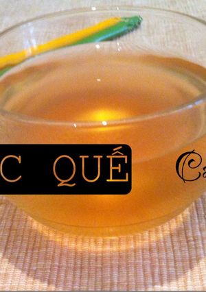 Hình của món NƯỚC QUẾ GỪNG ẤM NỒNG.