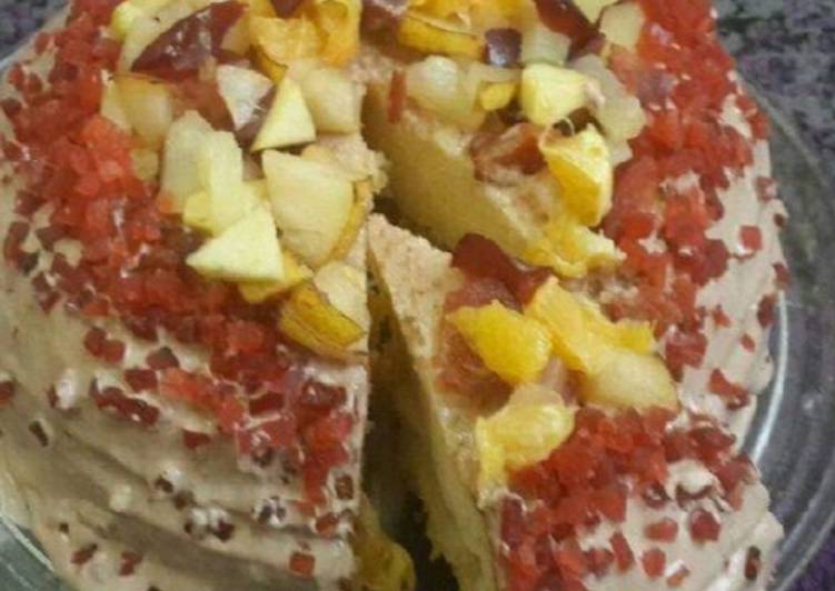 Recipe of Any-night-of-the-week Fresh Fruit Cake