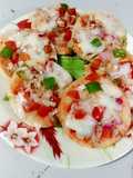 Mini bread pizza