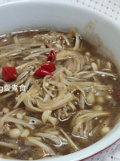 十分鐘上菜-佃煮照燒金針菇 的食譜成品照片