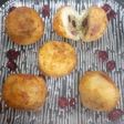 Dried Cranberries stuffed Farali Pattice. (Vrat Special)