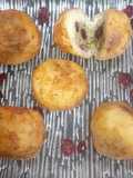 Dried Cranberries stuffed Farali Pattice. (Vrat Special)