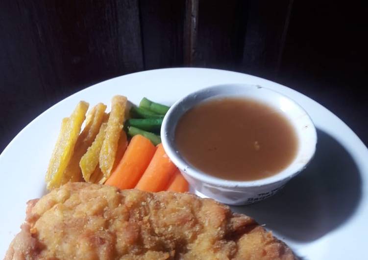 STEAK AYAM WS ALA RUMAHAN MIRIP 80%✨