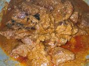 Gambar rendang daging bumbu instan