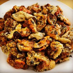 A picture of Baked Mussels.